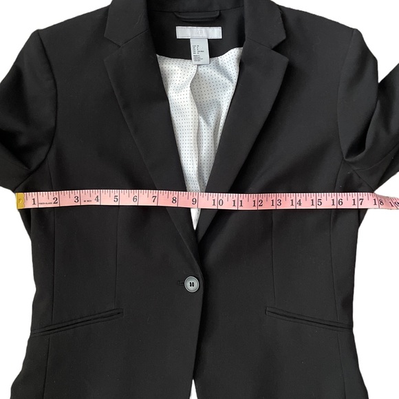 H&M Black Fitted Blazer - Picture 5 of 9